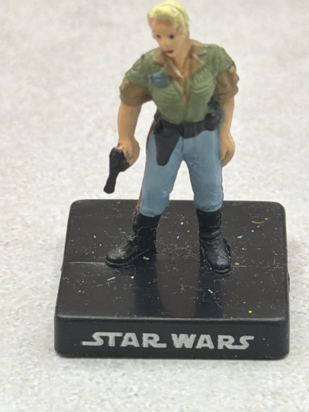 Star Wars Miniatures Lot Of 6 Figures With Bases Painted And Unpainted Character - Picture 2 of 13